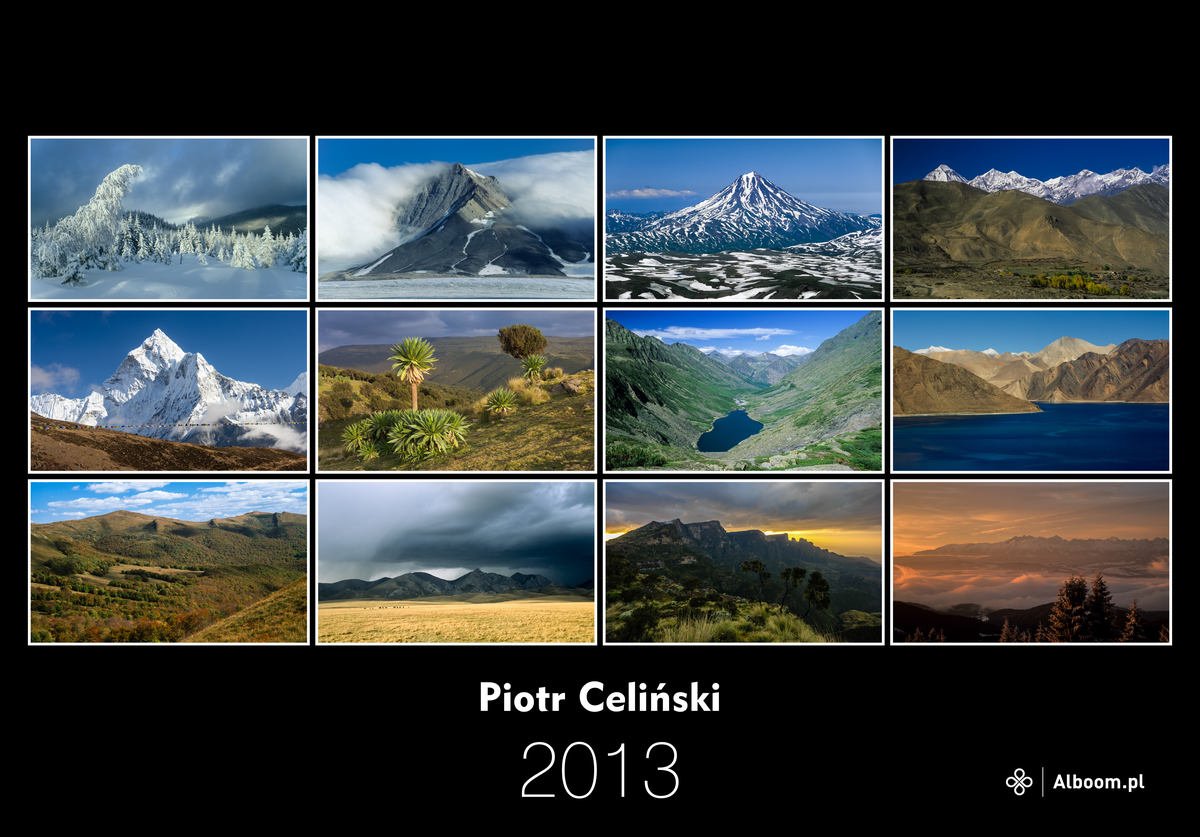 Kalendarz ścienny 2013